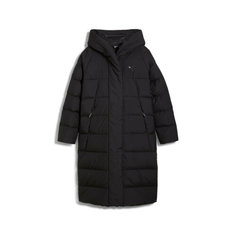 Пуховик PUMA Long down Coat, размер 42, черный