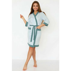 Халат Lika Dress, размер 52, зеленый