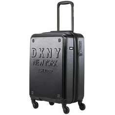 Чемодан DKNY, 38 л, черный