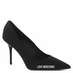 Туфли LOVE MOSCHINO, размер 39, black