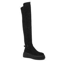 Ботфорты TENDANCE, размер 38, black