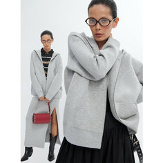 Худи TOPTOP, размер M, , серый/серый