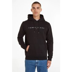 Худи Tommy Jeans, размер S, , черный