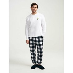 Пижама ТВОЕ, размер 2XL, белый