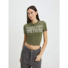 Топ Versace Jeans Couture, размер M, хаки