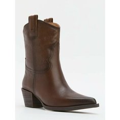 Полусапоги TENDANCE, полнота C, размер 38, серо-коричневый