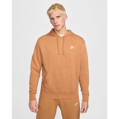 Худи спортивное NIKE Sportswear Club, размер L, , светло-коричневый