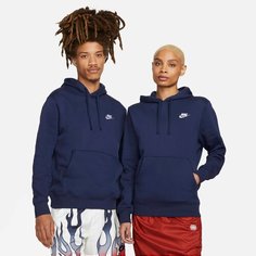 Худи спортивное NIKE NSW CLUB PO BB HOODIE, размер XS, , синий