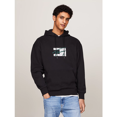 Худи Tommy Jeans, размер M, , черный