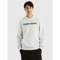 Худи Tommy Jeans, размер XXL, , серый