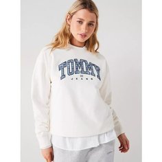 Свитшот Tommy Jeans, размер XL, , белый