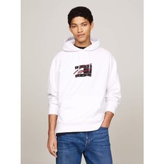Худи Tommy Jeans, размер L, , белый