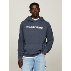 Худи Tommy Jeans, размер S, , темно-синий
