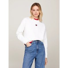 Свитшот Tommy Jeans, размер L, , белый