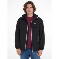 Ветровка Tommy Jeans, размер L, черный