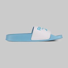 Шлепанцы Reebok FULGERE SLIDE, размер 12 US, голубой/белый/голубой