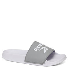 Шлепанцы Reebok FULGERE SLIDE, размер 8 US, серый/белый