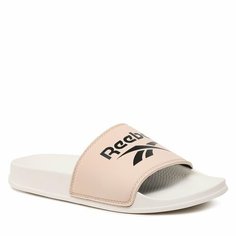 Шлепанцы Reebok FULGERE SLIDE, размер 12 US, бежевый/белый/черный