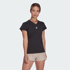 Футболка спортивная adidas, размер XS INT, черный