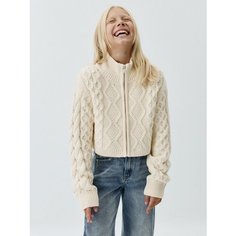 Кардиган Sela, размер 158, слоновая кость