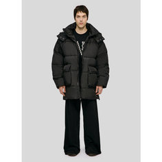 Пуховик ZNY, размер XL/XXL, чёрный