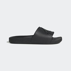 Шлепанцы adidas Adilette Aqua, размер 11 UK, core black / core black / core black