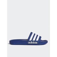 Шлепанцы adidas, размер 10 UK, синий