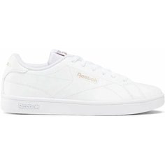 Кроссовки Reebok Court Clean, размер 8 US, белый/золотой