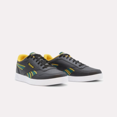 Кеды Reebok Court Advance, размер 8.5 US, черный/золотой