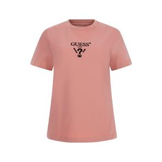 Футболка GUESS, размер XS, розовый