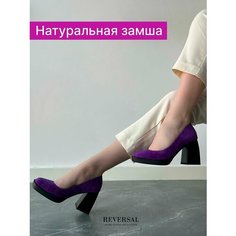Туфли Мэри Джейн Reversal, размер 36, черный, фиолетовый
