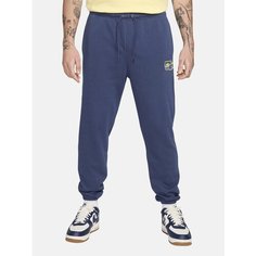 Брюки NIKE, размер L, темно-синий