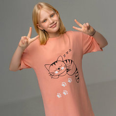 Туника Happyfox, размер 152, персиковый