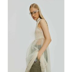 Платье Gloria Jeans Ready! Steady! Go!, размер 8-10л/134-140, бежевый