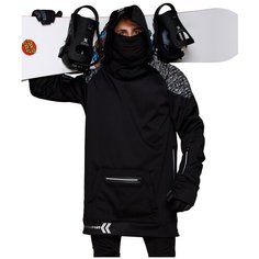 Куртка спортивная CroSSSport для сноуборда и лыж, размер 48, черный