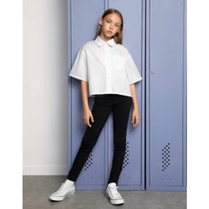 Брюки Gloria Jeans, размер 13-14л/164 (41), черный