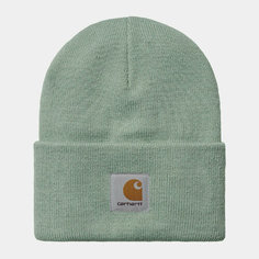 Шапка бини Carhartt WIP, размер One Size, темно-зеленый