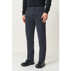 Джинсы зауженные Baon, размер 33, black denim
