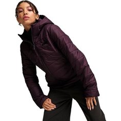 Куртка PUMA ESS Hooded Padded Jacket, размер 40, фиолетовый