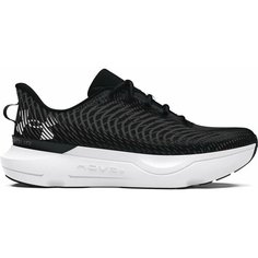 Кроссовки Under Armour UA Infinite Pro, полнота F (EU)/ на среднюю стопу, размер 7,5 US, черный/белый
