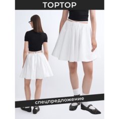 Юбка TOPTOP, размер M, белый