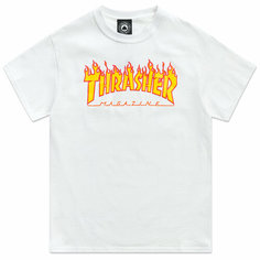 Футболка THRASHER, размер XXL, white