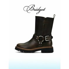 Ботинки Bridget, размер 39, коричневый