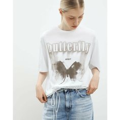 Футболка Gloria Jeans, размер XXS (36-38), белый