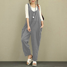 Комбинезон, размер 2XL, серый Нет бренда