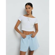 Кроп-топ Gloria Jeans, размер S (40-42), white