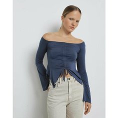 Лонгслив Gloria Jeans, размер XXS (36-38), , синий