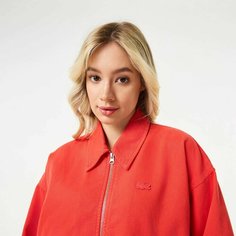 Джинсовая куртка LACOSTE, размер T42, оранжевый