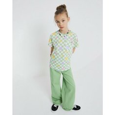 Джинсы Gloria Jeans GJ COOL, размер 14+/164 (42), фисташковый