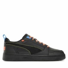 Кроссовки PUMA Rebound V6 Low Open Road, размер 10,5 UK, чёрный